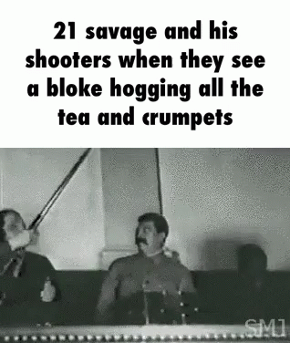 21 Savage and His Shooters Angry at Tea Hogger
