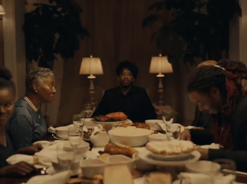 21 Savage Having Family Dinner GIF
