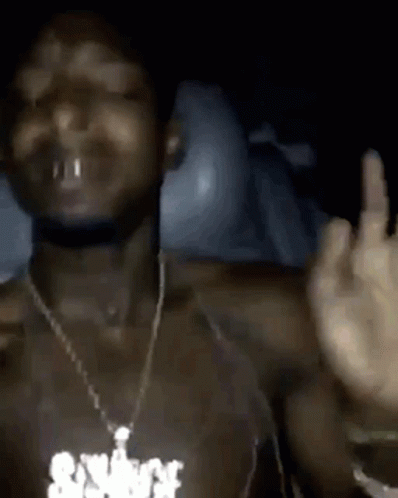 21 Savage Showing Watch And Necklace GIF