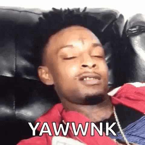 21 Savage Yawwnk GIF