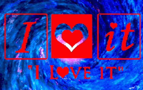 I Love It Heart GIF