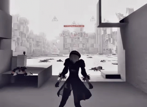 2B Self Destruct GIF