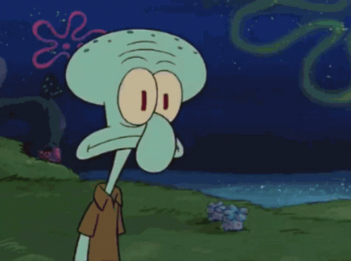 Squidward Bomb Explosion GIF