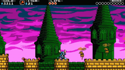 2d Platformer Shovel Knight GIF
