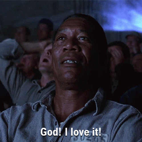 Morgan Freeman I Love It GIF