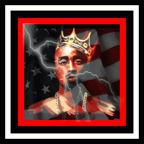 2pac Shakur Were All American GIF