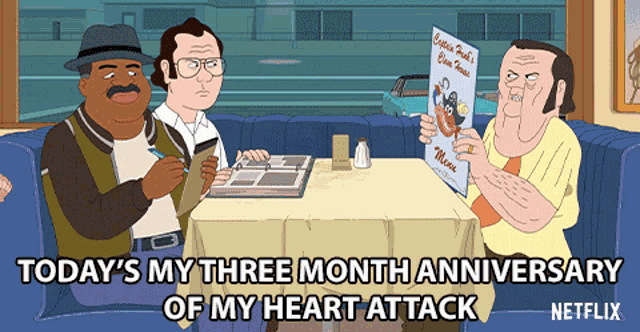 3 Month Heart Attack Anniversary GIF