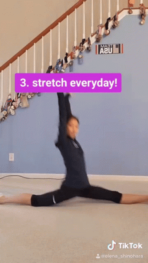 3 Stretch Everyday Work Out GIF