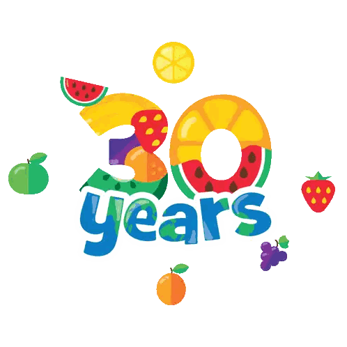 30 Years Surrounded by Fruit