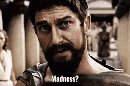 300 Leonidas Shout This Is Sparta GIF