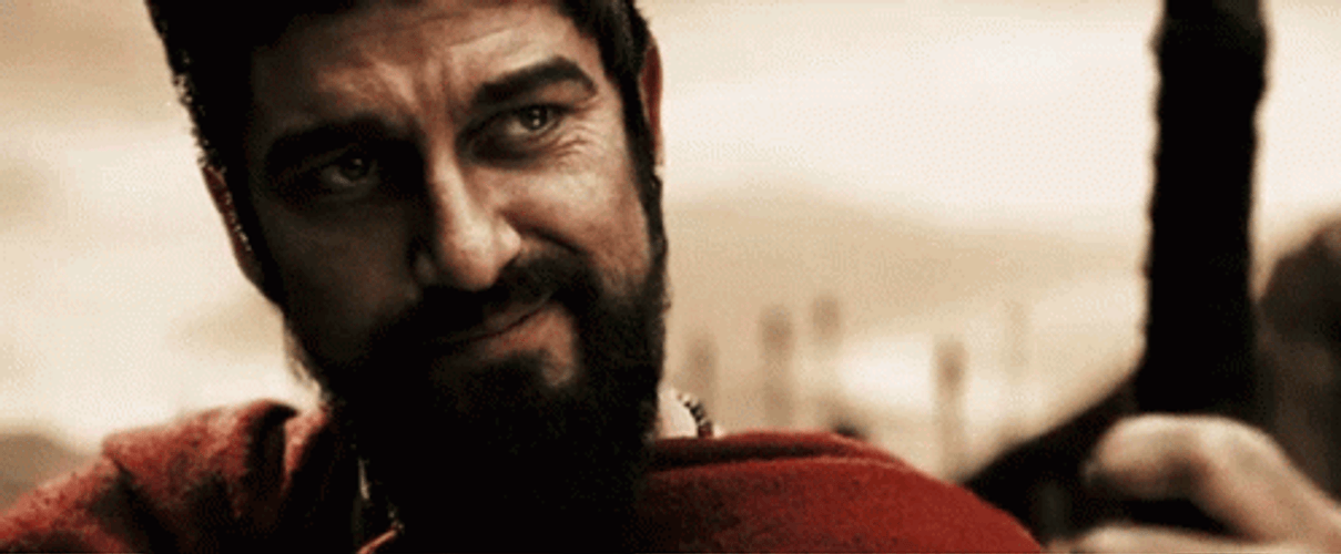300 Leonidas Bombastic Eyes GIF