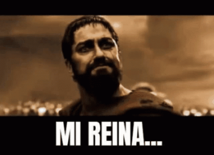 300 Leonidas Me Amor GIF
