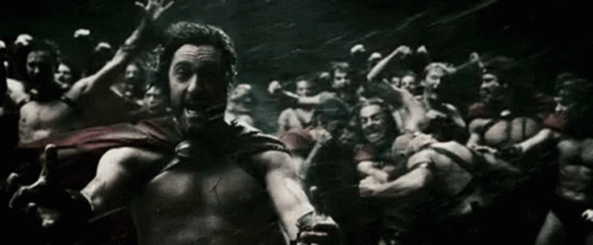 300 Spartans Sparta Soldiers GIF