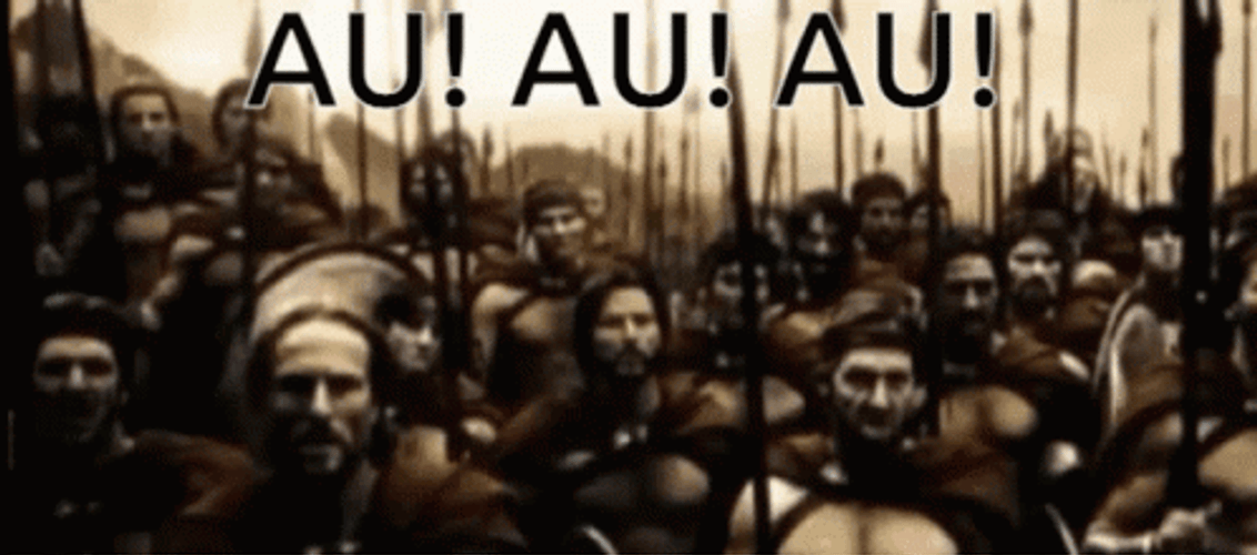 300 The Spartan Ready To Battle GIF