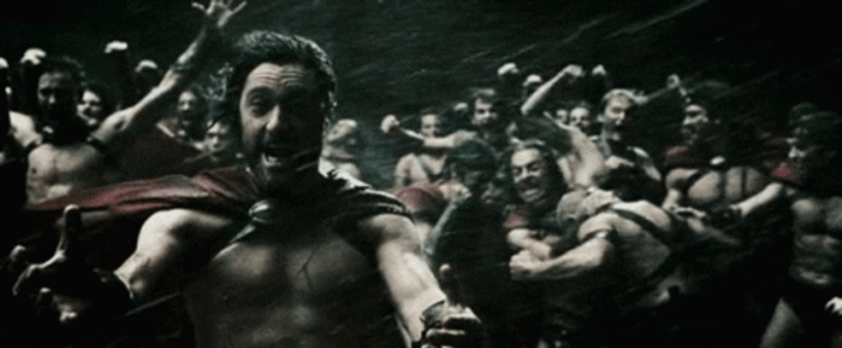 300 War Scene GIF