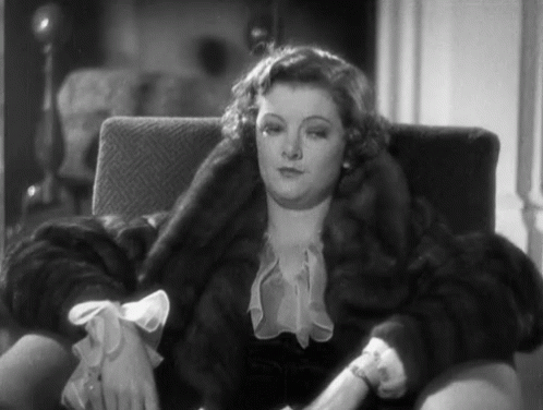 30s Eye Roll Myrna Loy GIF