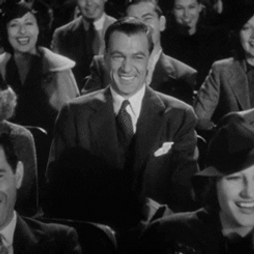 30s laugh Gary Cooper GIF
