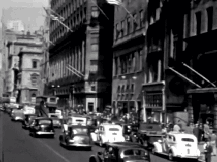 30s New York Traffic GIF