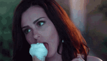 365 Days Laura Biel Seductive Licking Ice Cream GIF