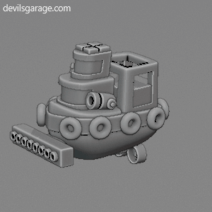3D Boat Model with Devilsgarage.com