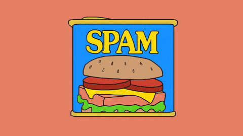 3d Cartoon Spam Can Model GIF