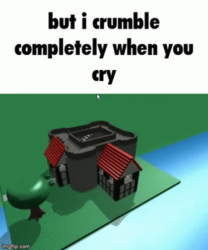 3D Castle But I Crumble Completely When You Cry
