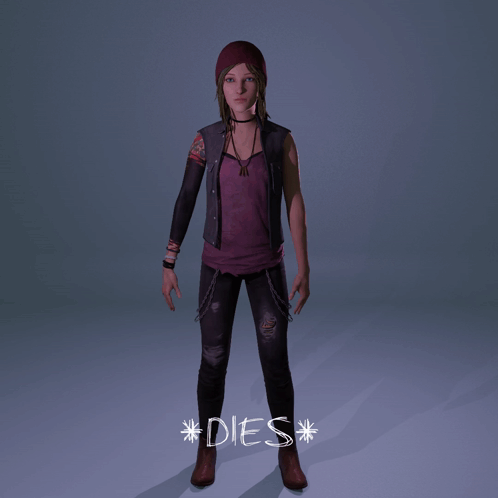 3D Girl Model Dies