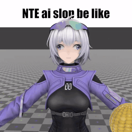3D Girl With Nte Ai Slow Be Like GIF