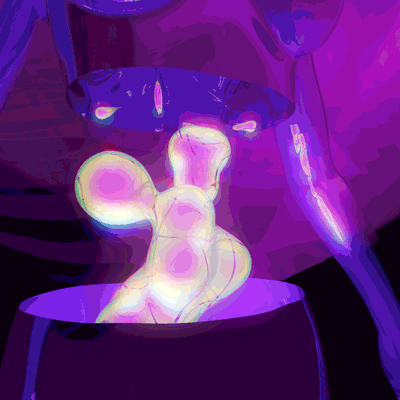 3d Lava Lamp Inside The Body GIF