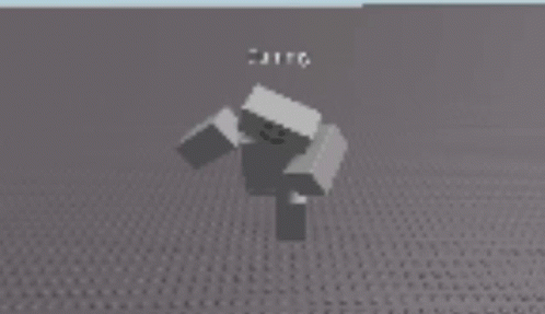 3D Minecraft Character Smiling