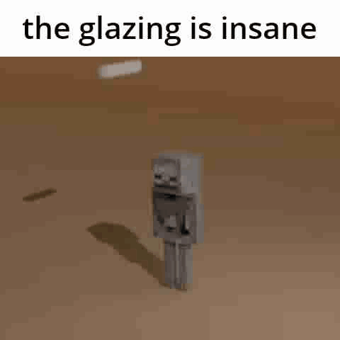 3D Printed Object with Glazing Insane