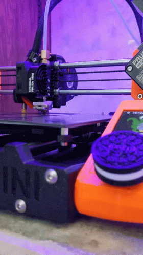 3d Printing Oreo Cookie GIF