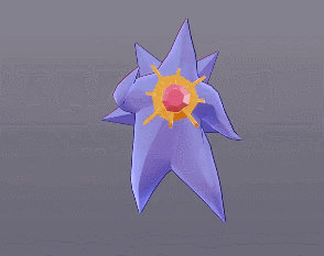 3D Purple Flower With Yellow Center
