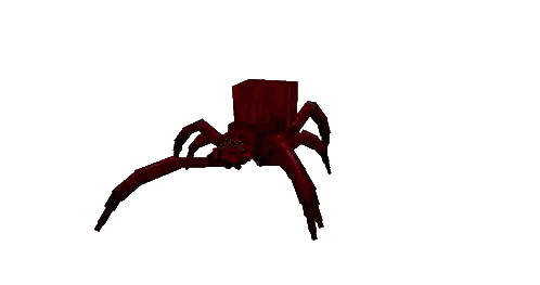 3D Red Spider