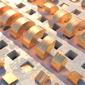 3d Rolling Rolled Gold GIF