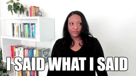 Carin Kilby Clark I Said What I Said GIF