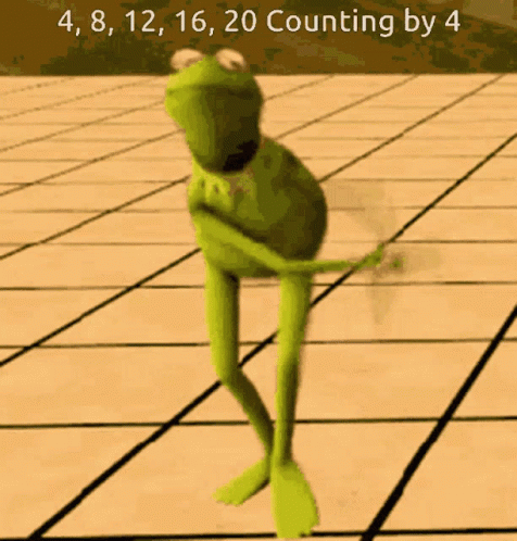 4 Kermit Dancing GIF