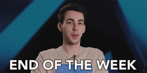 4 Day Weekend End Of The Week GIF