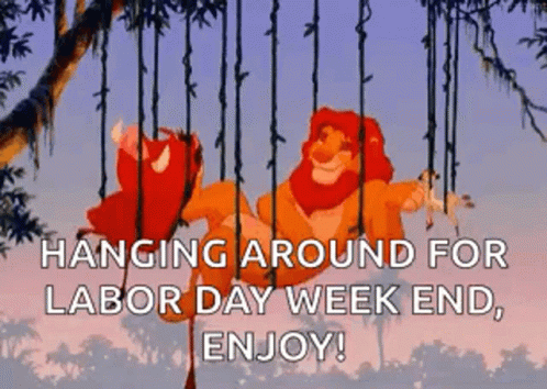 4 Day Weekend Hanging Around GIF