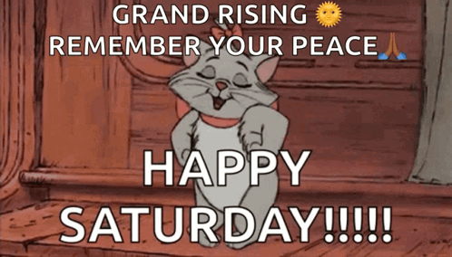 4 Day Weekend Happy Saturday GIF