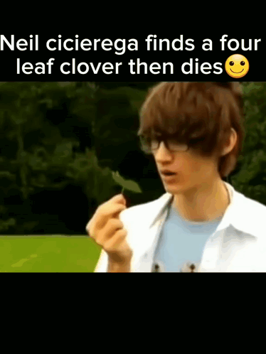 4 Leaf Clover Neil Cicierega GIF