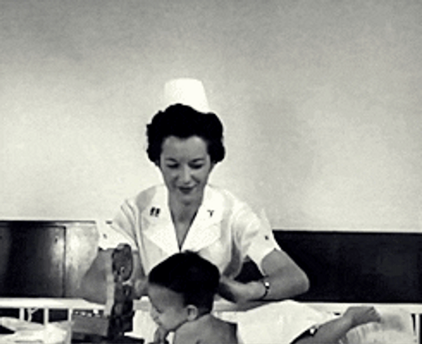 40s Lady Nurse GIF
