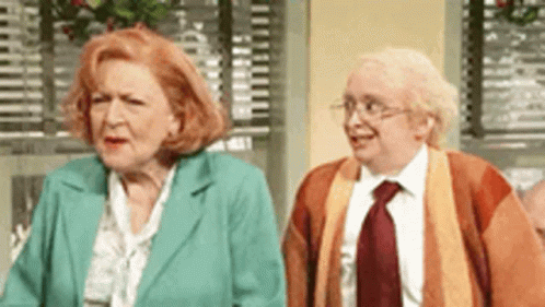 Betty White Wearing Shades Deal With It GIF