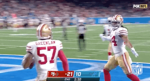 49ers Jumping Celebration GIF