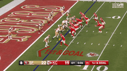 49ers vs Chiefs Football Game on CBS Sports