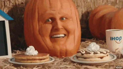Throwing Away The Pumpkin GIF