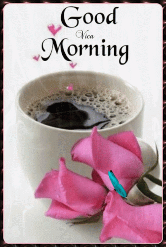 New Good Morning Black Coffee GIF