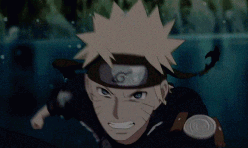 4k Anime Naruto Intense Battle GIF