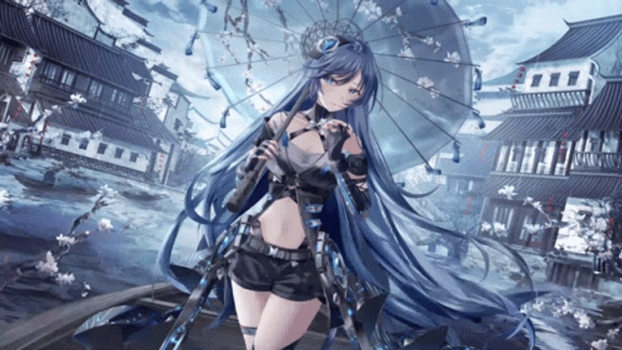4K Anime Legion Girl Danbooru GIF