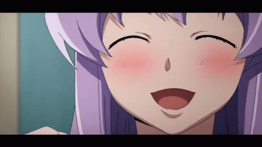 4K Anime Mao Nonosaka Future Diary GIF